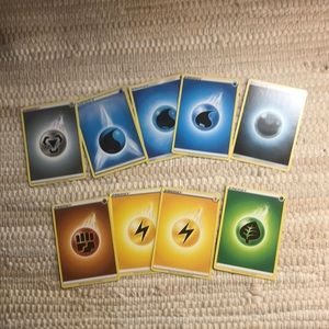 Pokémon cards 9 card Pokémon card energy pack